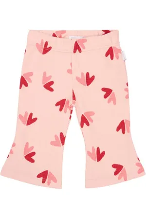 Noppies Baby flared flared broek roze Meisjes Katoen All over print