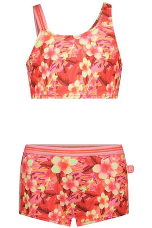 Just Beach Crop bikini Tanzania Meisjes Polyester Bloemen