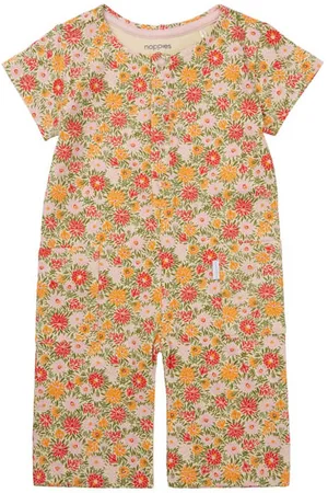 Noppies Baby groen Boxpak Meisjes Katoen Ronde hals Bloemen