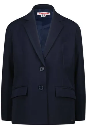 Vingino Regular fit blazer Meisjes Polyester Reverskraag Effen