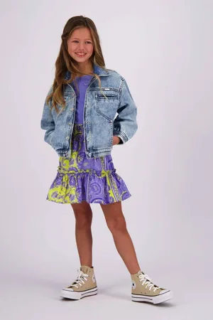 Vingino Spijkerjas light blue denim Blauw Effen