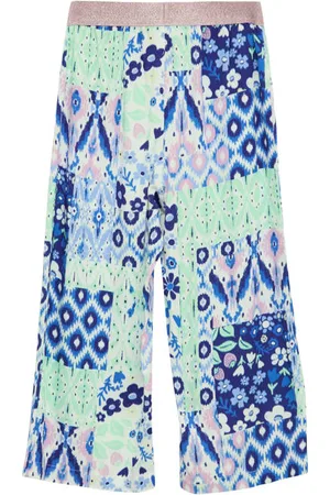 QS by s.Oliver Loose casual broek multi Meisjes Viscose All over print