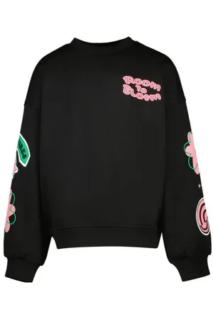Cars Sweater zwart Meisjes Katoen Ronde hals Backprint