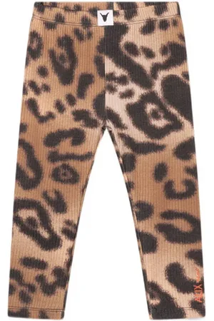 Alix the label Alix Mini legging Meisjes Katoen Panterprint