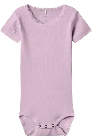 NAME IT BABY romper NBFKAB Meisjes Katoen Ronde hals Effen
