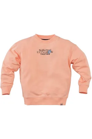 Z8 Kids sweater Adrean met backprint Trui Jongens Stretchkatoen Ronde hals