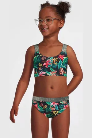 NAME IT KIDS crop bikini NKFZERIA Meisjes Polyamide