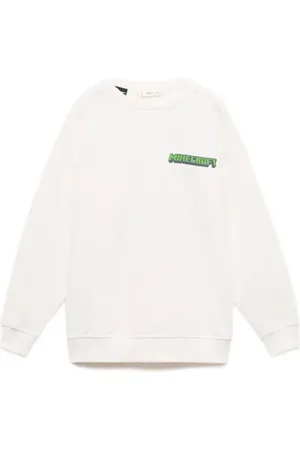 MANGO Minecraft sweater wit Backprint