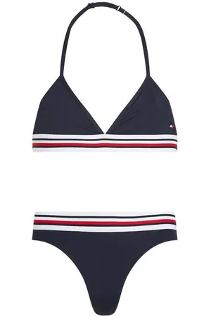Tommy Hilfiger Bikini Blauw Meisjes Polyamide