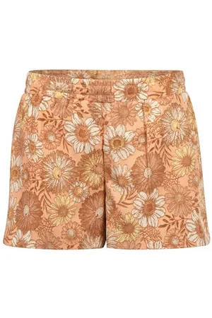 Koko Casual short oranje Korte broek Meisjes Polyester Bloemen