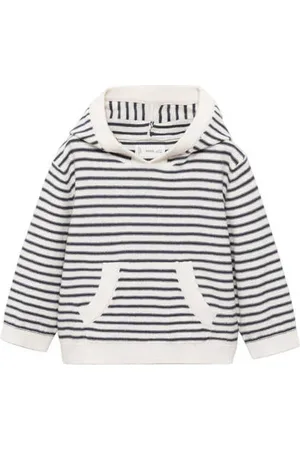 MANGO Sweater Grijs Streep