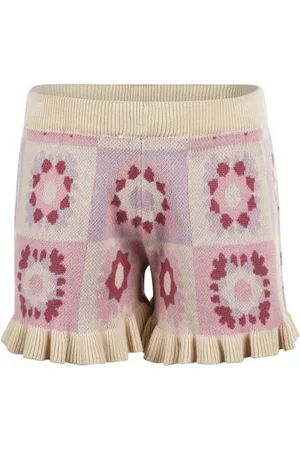 Koko Casual short roze Korte broek Meisjes Katoen All over print