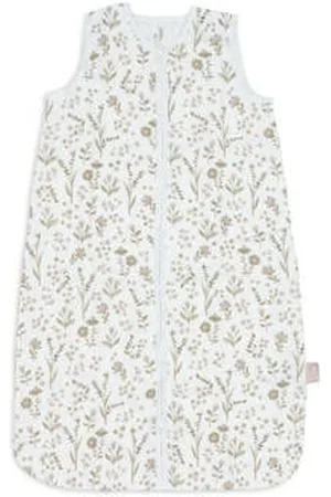 Jollein Hydrofiele slaapzak Bloomy Babyslaapzak Bruin All over print 70 cm