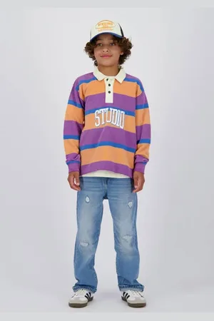 Vingino Sweater paars Streep