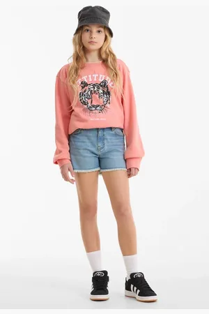 Anytime Denim short Effen