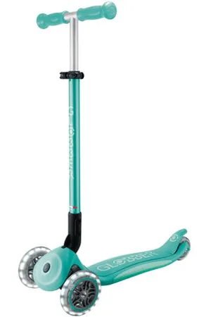 Globber Step Primo Foldable Plus Lights Groen