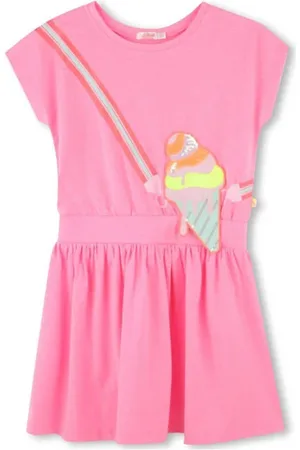 Billieblush Korte jurk Meisjes Polyester Ronde hals Printopdruk