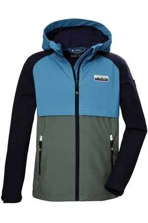 Killtec Softshell jas Outdoor jas Jongens Polyester Capuchon