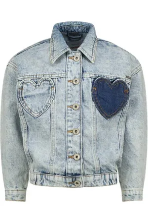 Vingino Spijkerjas light blue denim Blauw Meerkleurig
