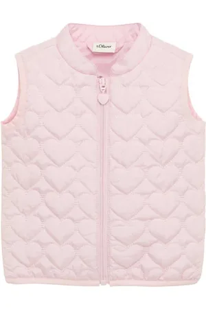 QS by s.Oliver Bodywarmer Meisjes Polyester Opstaande kraag Effen