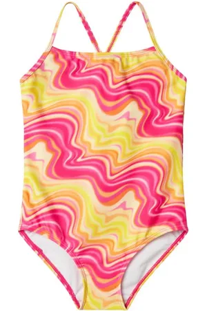 NAME IT KIDS badpak Meisjes Polyester All over print