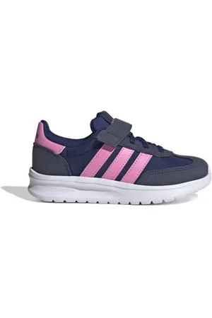 adidas Sportswear Run 70s 2.0 sneakers donkerbblauw/roze/zwart Jongens/Meisjes Mesh