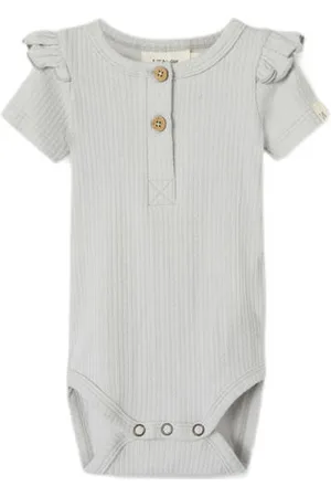 Lil Atelier BABY romper NBFFLEURA Meisjes Katoen Ronde hals