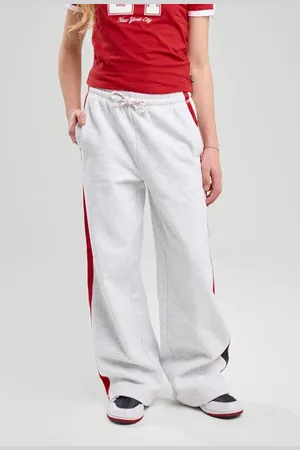 America today Sweatpant grijs melange Broek Effen