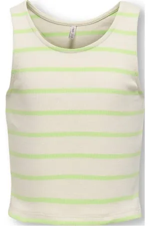 ONLY KIDS GIRL mouwloze top Meisjes Stretchkatoen Ronde hals