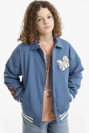 Me & My Monkey Bomerjack Jas Jongens Polyester Polokraag Logo