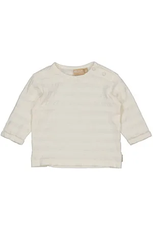 Quapi Newborn longsleeve Jongens Stretchkatoen Ronde hals Streep
