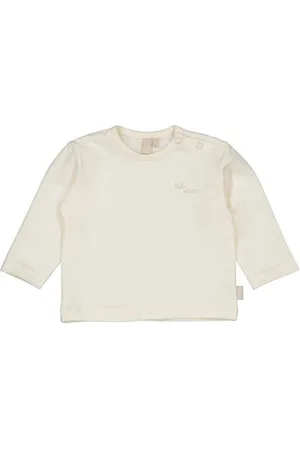 LEVV Newborn longsleeve Jongens Stretchkatoen Ronde hals Effen