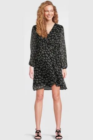 ONLY Zwangerschaps midi jurk Dames Polyester V