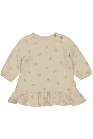 LEVV Newborn korte jurk Meisjes Katoen Ronde hals All over print