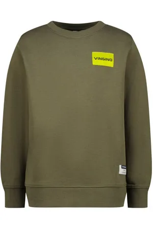 Vingino Sweater groen Logo
