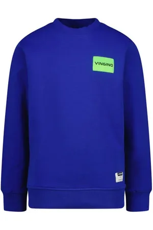 Vingino Sweater blauw Logo