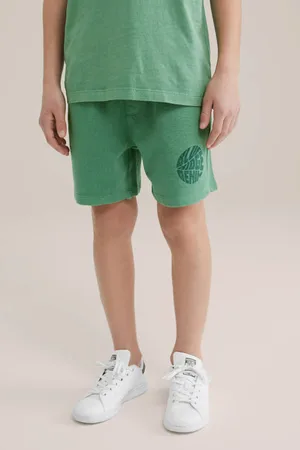 WE Fashion Blue Ridge slim sweatshort Korte broek Jongens Katoen
