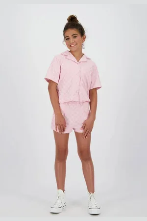 Raizzed Loose casual short Korte broek Meisjes Polyester Ruit