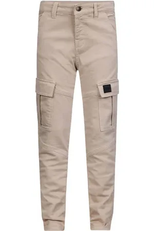 Retour Tapered cargo broek Jongens Stretchdenim Effen