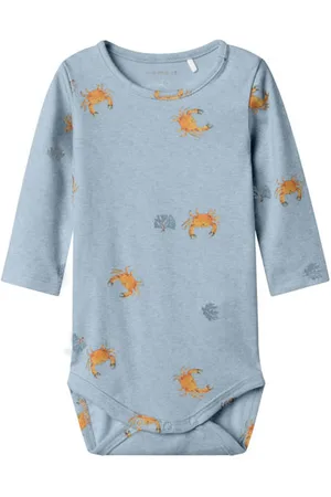 NAME IT BABY romper Jongens Katoen Ronde hals Effen