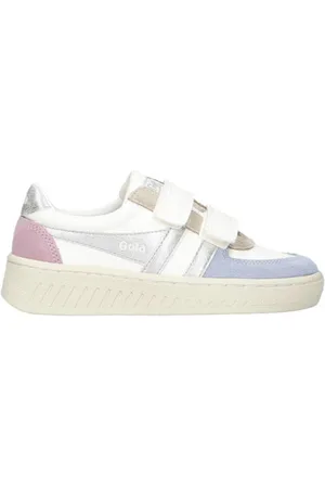 Gola Grandslam Quadrant leren sneakers Meisjes Leer Meerkleurig