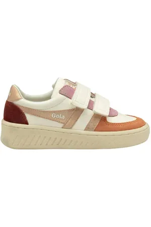 Gola Grandslam Quadrant leren sneakers Meisjes Leer Meerkleurig