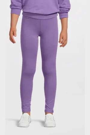 B.Nosy Skinny legging paars Meisjes Polyamide Effen