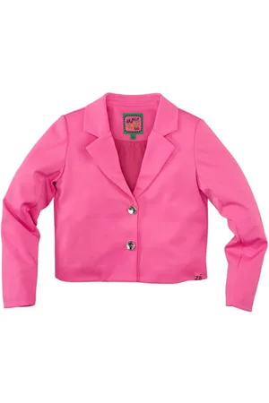 Z8 Kids blazer Paulina Meisjes Rayon Reverskraag Effen
