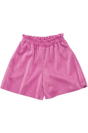 Z8 Kids plissé korte broek Della Meisjes Polyester Effen
