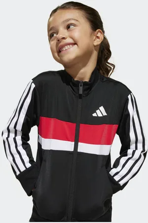 adidas Sportswear trainingspak Joggingpak Jongens/Meisjes Polyester Opstaande kraag