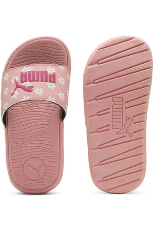 PUMA Cool Cat 2.0 Daisies junior badslippers Jongens/Meisjes Rubber