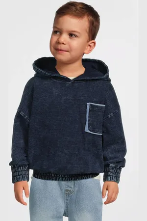 Your Wishes Sweater Trui Jongens Katoen Capuchon Tie