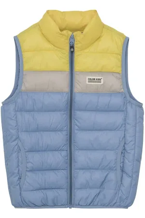 Color Kids Bodywarmer Jongens/Meisjes Polyester Opstaande kraag