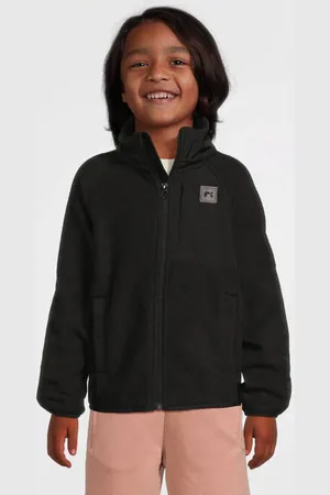 NAME IT KIDS tussenjas Jongens/Meisjes Fleece Opstaande kraag Effen
